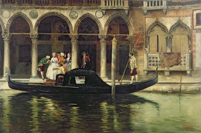 The Departures, 1890 by Cesare Vianello